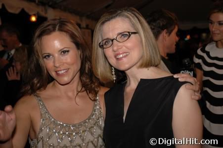 Maria Bello and Robin Swicord at The Jane Austen Book Club premiere | 32nd Toronto International Film Festival