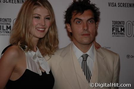 Rosamund Pike and Joe Wright | Atonement premiere | 32nd Toronto International Film Festival