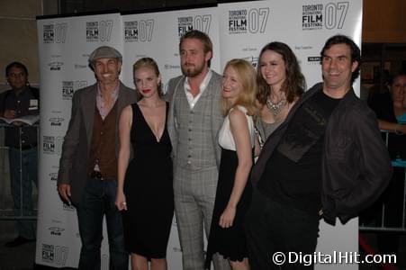 Craig Gillespie, Kelli Garner, Ryan Gosling, Patricia Clarkson, Emily Mortimer and Paul Schneider | Lars and the Real Girl premiere | 32nd Toronto International Film Festival