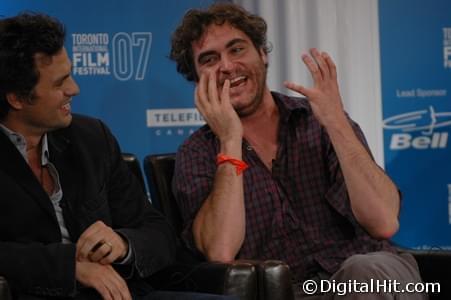 Mark Ruffalo and Joaquin Phoenix | Reservation Road press conference | 32nd Toronto International Film Festival