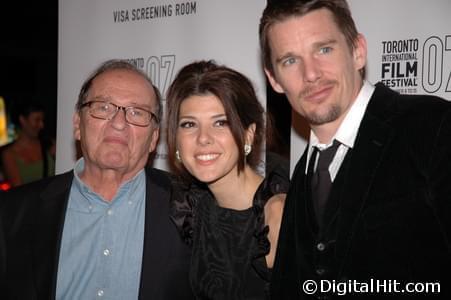 Sidney Lumet, Marisa Tomei and Ethan Hawke | Before the Devil Knows You’re Dead premiere | 32nd Toronto International Film Festival