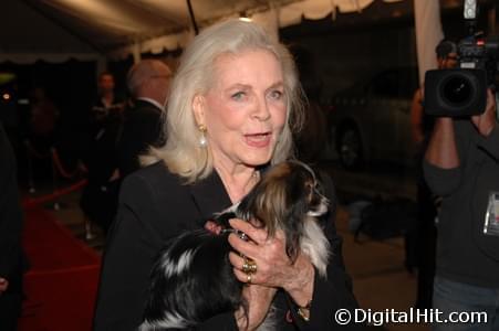 Lauren Bacall at The Walker premiere | 32nd Toronto International Film Festival