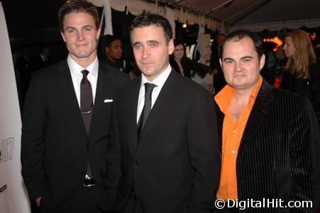 Stephen Amell, Allan Hawco and Dylan Roberts | Closing the Ring premiere | 32nd Toronto International Film Festival