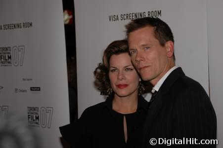 Marcia Gay Harden and Kevin Bacon | Rails & Ties premiere | 32nd Toronto International Film Festival