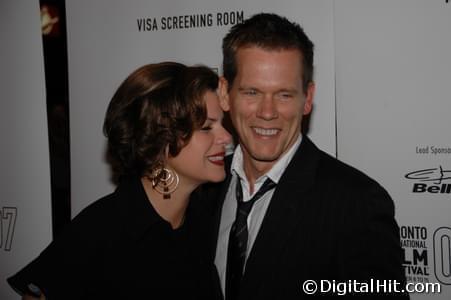 Marcia Gay Harden and Kevin Bacon | Rails & Ties premiere | 32nd Toronto International Film Festival