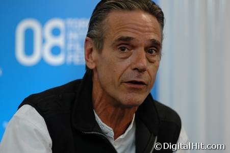 Jeremy Irons | Appaloosa press conference | 33rd Toronto International Film Festival