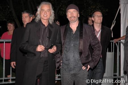 Jimmy Page and Dave “The Edge” Evans | It Might Get Loud premiere | 33rd Toronto International Film Festival