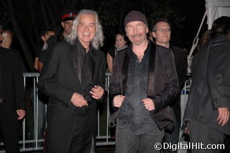 Jimmy Page and Dave “The Edge” Evans | It Might Get Loud premiere | 33rd Toronto International Film Festival