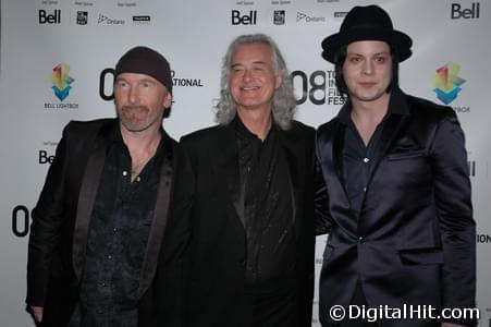 Dave “The Edge” Evans, Jimmy Page and Jack White | It Might Get Loud premiere | 33rd Toronto International Film Festival