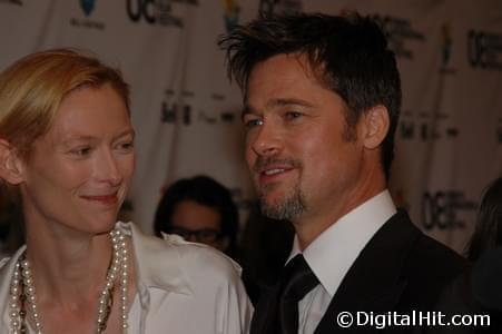 Tilda Swinton and Brad Pitt | Burn After Reading premiere | 33rd Toronto International Film Festival