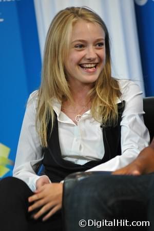 Dakota Fanning at The Secret Life of Bees press conference | 33rd Toronto International Film Festival