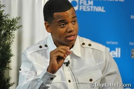 Tristan Wilds at The Secret Life of Bees press conference | 33rd Toronto International Film Festival