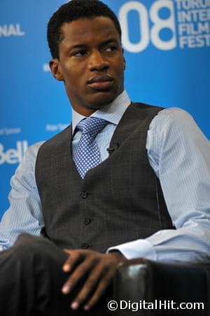 Nate Parker at The Secret Life of Bees press conference | 33rd Toronto International Film Festival