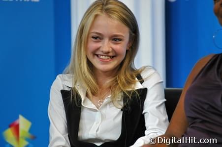 Dakota Fanning at The Secret Life of Bees press conference | 33rd Toronto International Film Festival