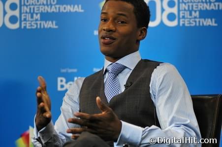 Nate Parker at The Secret Life of Bees press conference | 33rd Toronto International Film Festival