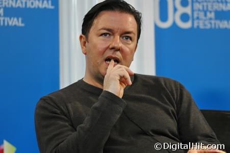 Ricky Gervais | Ghost Town press conference | 33rd Toronto International Film Festival