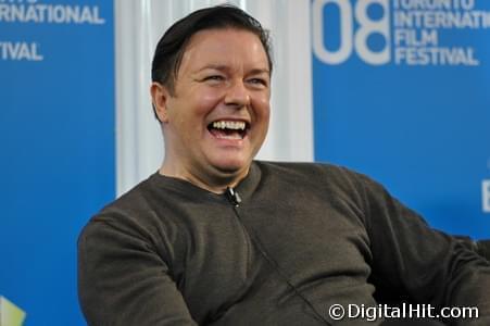 Ricky Gervais | Ghost Town press conference | 33rd Toronto International Film Festival