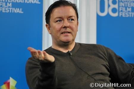 Ricky Gervais | Ghost Town press conference | 33rd Toronto International Film Festival