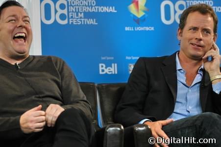 Ricky Gervais and Greg Kinnear | Ghost Town press conference | 33rd Toronto International Film Festival