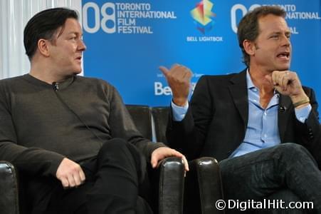 Ricky Gervais and Greg Kinnear | Ghost Town press conference | 33rd Toronto International Film Festival