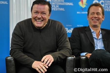 Ricky Gervais and Greg Kinnear | Ghost Town press conference | 33rd Toronto International Film Festival