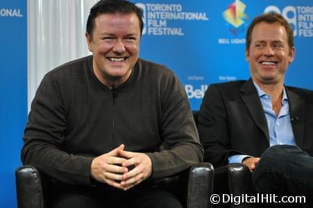 Ricky Gervais and Greg Kinnear | Ghost Town press conference | 33rd Toronto International Film Festival