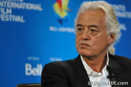 Jimmy Page | It Might Get Loud press conference | 33rd Toronto International Film Festival