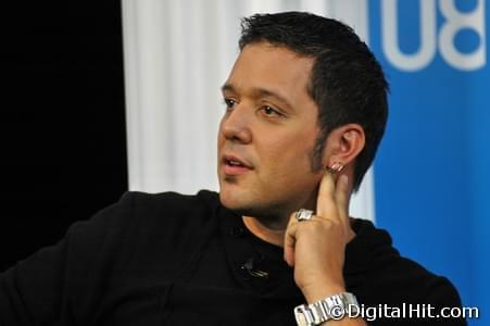 George Stroumboulopoulos | It Might Get Loud press conference | 33rd Toronto International Film Festival