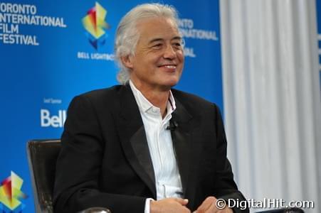 Jimmy Page | It Might Get Loud press conference | 33rd Toronto International Film Festival