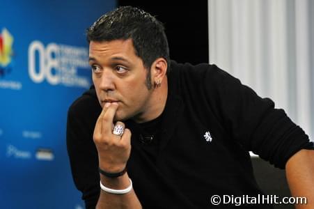 George Stroumboulopoulos | It Might Get Loud press conference | 33rd Toronto International Film Festival