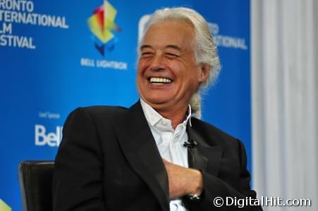 Jimmy Page | It Might Get Loud press conference | 33rd Toronto International Film Festival