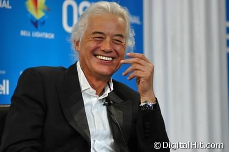 Jimmy Page | It Might Get Loud press conference | 33rd Toronto International Film Festival
