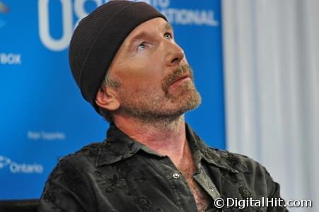 Dave “The Edge” Evans | It Might Get Loud press conference | 33rd Toronto International Film Festival