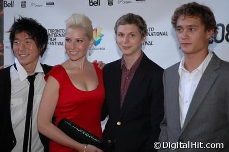 Aaron Yoo, Ari Graynor, Michael Cera and Rafi Gavron | Nick and Norah’s Infinite Playlist premiere | 33rd Toronto International Film Festival