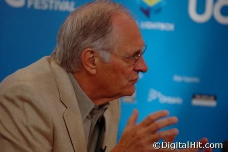 Photo: Picture of Alan Alda | Flash of Genius press conference | 33rd Toronto International Film Festival tiff08-c-d4-0054.jpg