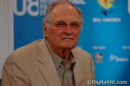 Photo: Picture of Alan Alda | Flash of Genius press conference | 33rd Toronto International Film Festival tiff08-c-d4-0073.jpg