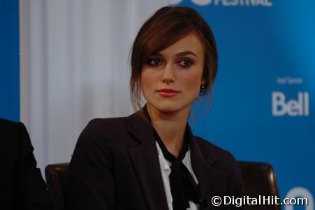 Keira Knightley at The Duchess press conference | 33rd Toronto International Film Festival