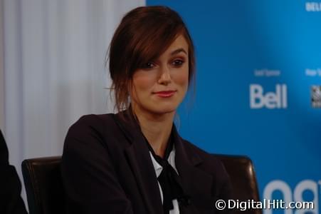 Keira Knightley at The Duchess press conference | 33rd Toronto International Film Festival