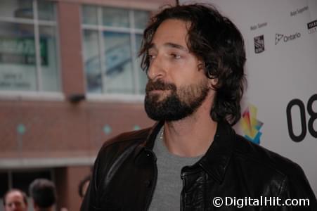 Adrien Brody at The Wrestler premiere | 33rd Toronto International Film Festival