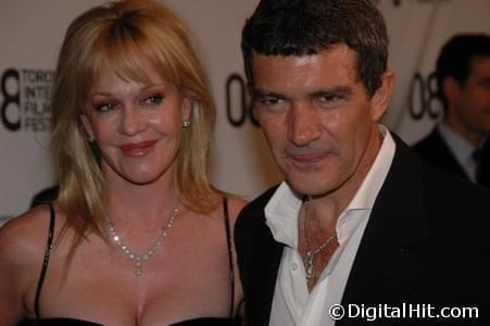 Melanie Griffith and Antonio Banderas at The Other Man premiere | 33rd Toronto International Film Festival