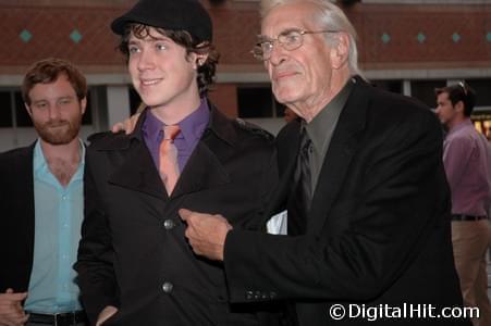 Nicholas Fackler and Martin Landau | Adoration premiere | 33rd Toronto International Film Festival