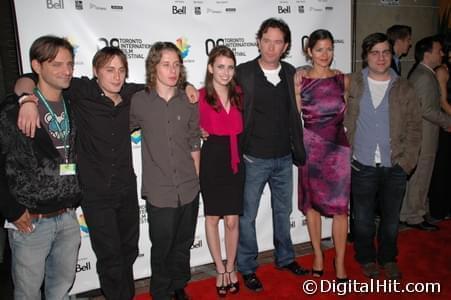 Steven Martini, Kieran Culkin, Rory Culkin, Emma Roberts, Timothy Hutton, Jill Hennessy and Derick Martini | Lymelife premiere | 33rd Toronto International Film Festival