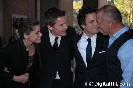 Photo: Picture of Amanda Peet, Ethan Hawke, Mark Ruffalo and Brian Goodman | What Doesn't Kill You premiere | 33rd Toronto International Film Festival tiff08-c-d7-0297.jpg