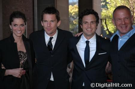 Photo: Picture of Amanda Peet, Ethan Hawke, Mark Ruffalo and Brian Goodman | What Doesn't Kill You premiere | 33rd Toronto International Film Festival tiff08-c-d7-0306.jpg