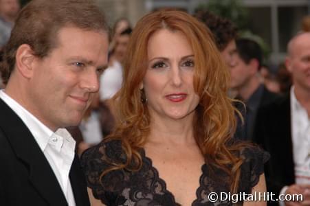 Brad Michael Gilbert and Jodie Markell at The Loss of a Teardrop Diamond premiere | 33rd Toronto International Film Festival