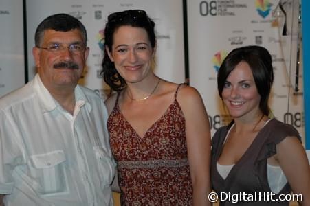 Hrant Alianak, Lisa Houle and Georgina Reilly of Bruce McDonald's Pontypool