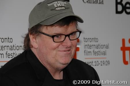 Michael Moore at The Men Who Stare at Goats premiere | 34th Toronto International Film Festival