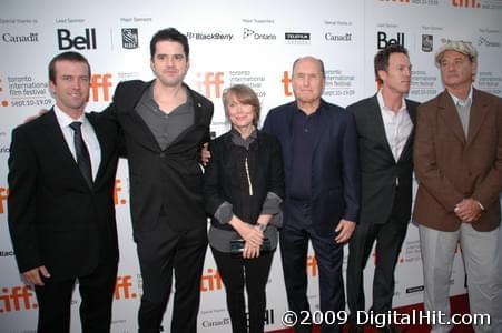 Lucas Black, Aaron Schneider, Sissy Spacek, Robert Duvall, Dean Zanuck and Bill Murray | Get Low premiere | 34th Toronto International Film Festival