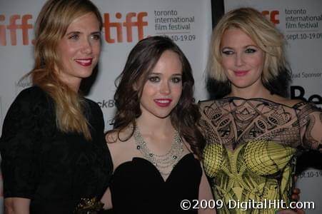 Kristen Wiig, Elliot Page and Drew Barrymore | Whip It premiere | 34th Toronto International Film Festival