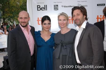 Daniel Dubiecki, Lara Alameddine and Jennifer Fox | Chloe premiere | 34th Toronto International Film Festival